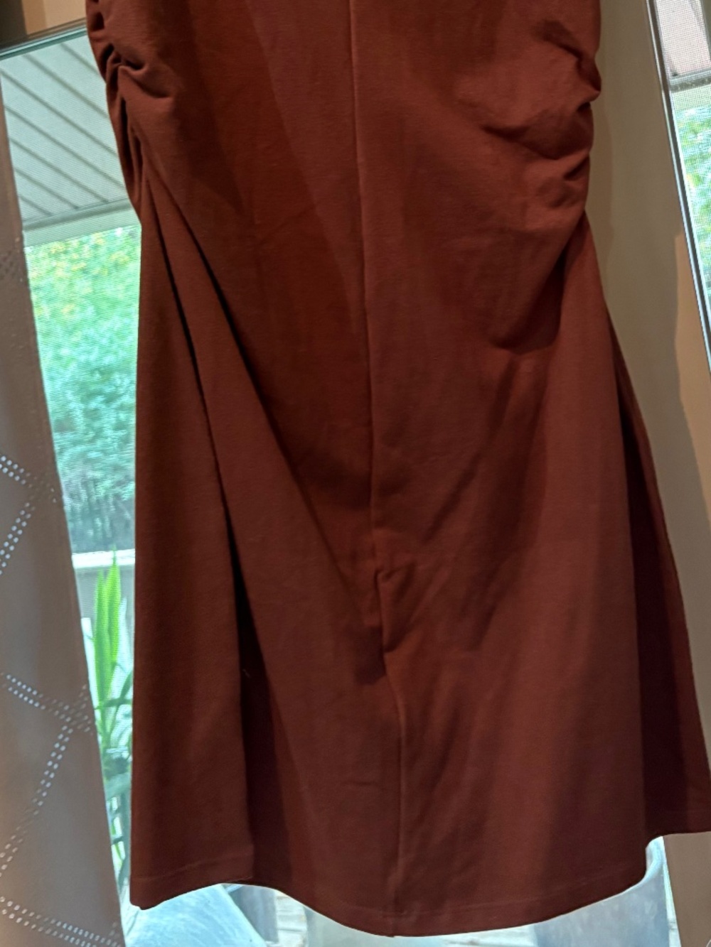 Reformation Fitted Ruched Mini Dress - Picture 4 of 5